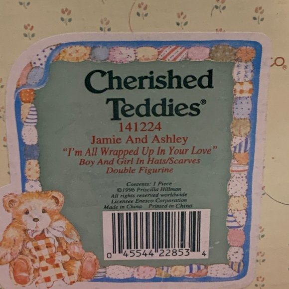 Cherished Teddies - Jamie and Ashley - I’m All Wrapped Up In Your Love - Picture 9 of 9